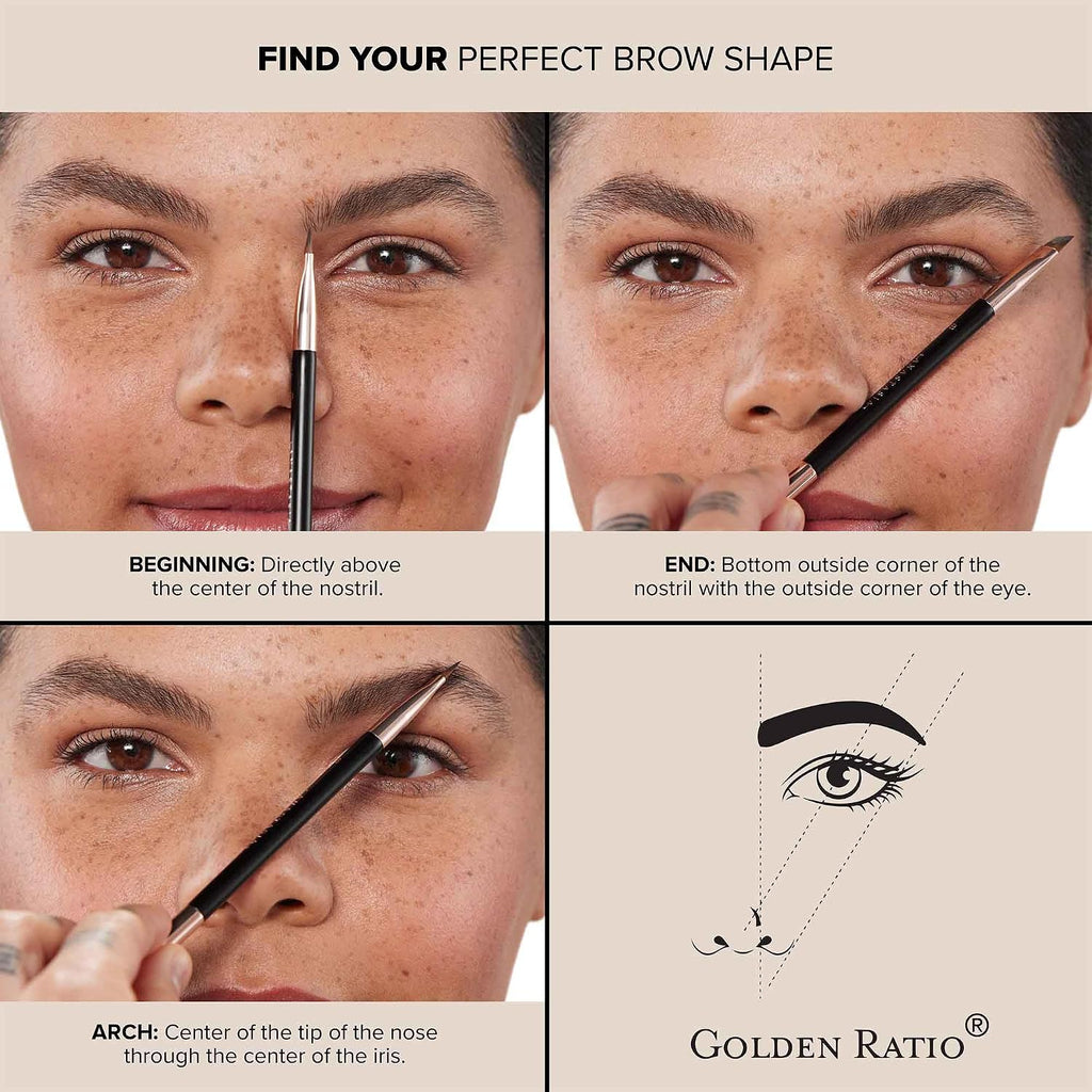 Anastasia Beverly Hills Brow Definer - 3-In-1 Triangular-Tipped Retractable Eyebrow Pencil With Spoolie - Multi-Functional Definer To Fill, Detail & Blend Brows