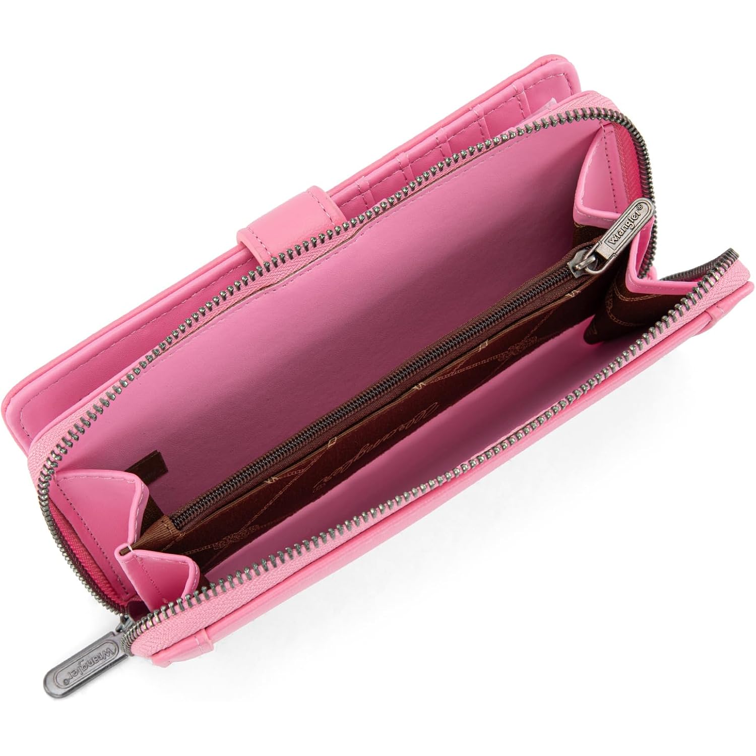 X Wrangler Women's Wallets Bifold Wristlet Wallets for Women Large Capacity Credit Card Wallet with ID Window