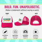 Awkward-AF Womens Funny Gag Gift Trucker Hat for Unisex Men Women Inappropriate Humor Funny Naughty