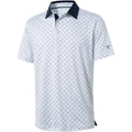 Golf Shirts For Men Dry Fit Short Sleeve Print Performance Moisture Wicking Polo Shirt