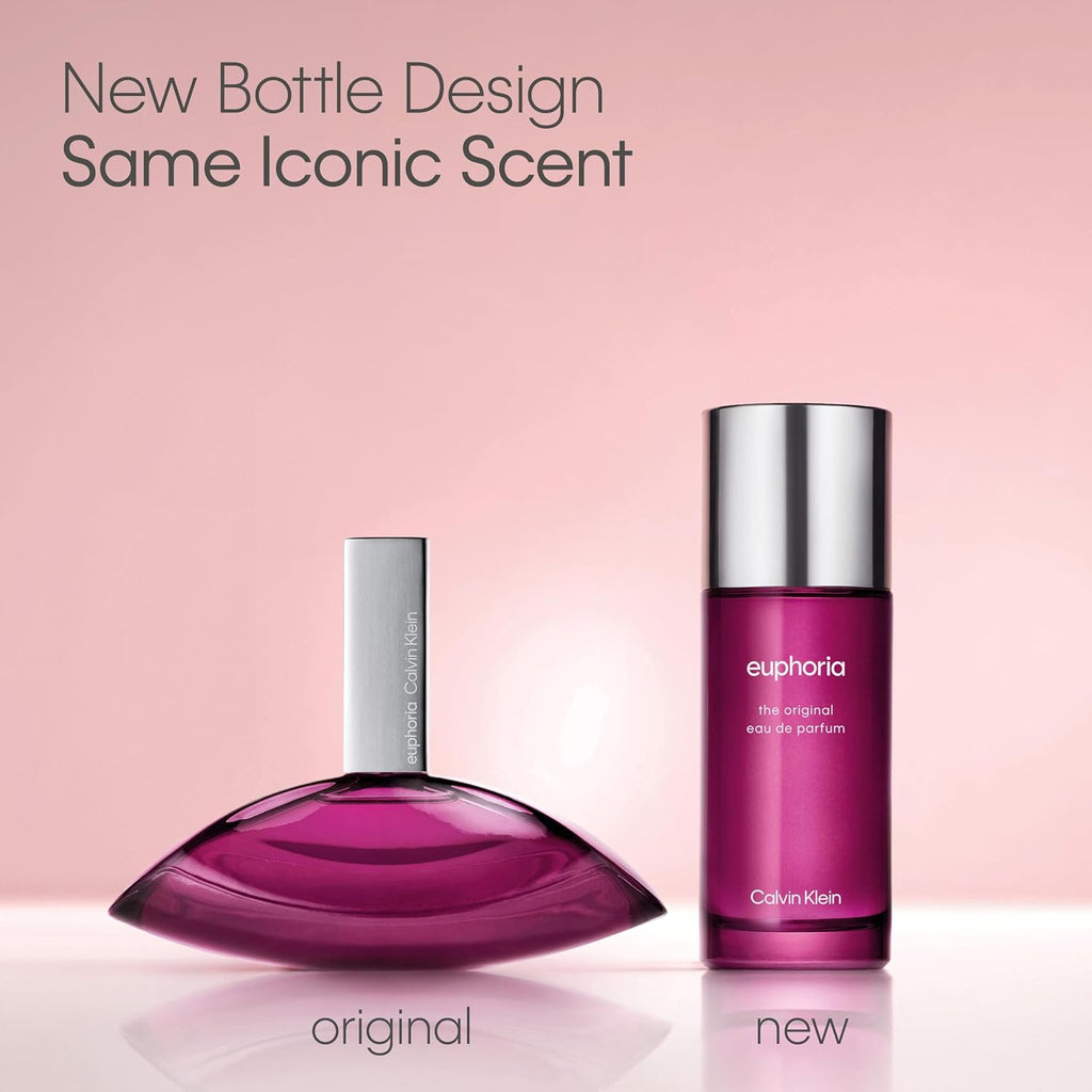 Calvin Klein Euphoria Eau De Parfum – Women’S Perfume – Long Lasting Fragrance - New Bottle Design. Same Iconic Scent.