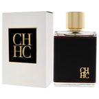 Carolina Herrera Ch Fragrance For Men - Amber Scent Of Leathery Wood And Adventure - Begins With The Warmth Of Wood And Smooth Touch Of Leather - Recommended For Evening Wear - Edt Spray - 3.4 Oz