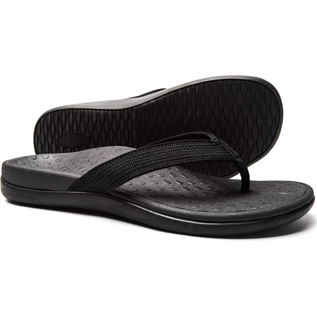 Llsoarss Plantar Fasciitis Feet Sandal With Arch Support - Best Orthotic Flip Flops For Flat Feet，Heel Pain- For Women