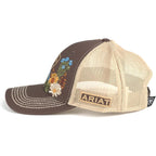 ARIAT Women's Vintage Flowers Cap, Brown Brown