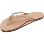 Rainbow Sandals Women’S Flirty Braidy Premier Leather W/Single Braided Strap