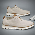 Men'S Casual Dress Shoes Fashion Walking Sneakers Mesh Business Oxfords Work Lightweight Soft Sole