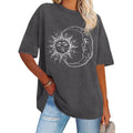 Womens Oversized Tshirt Graphic Tees Crew Neck Summer Short Sleeve Loose Fit Tops 2026