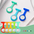 Kenning 15 Pack Clip On Nurse Watches For Women Men, Silicone Lapel Pin Pocket Fob Stethoscope Watch With Second Hand For Employee Appreciation Cna Week Doctor Nurse Student Graduation Gift