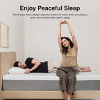 Novilla Queen Size Mattress, 12 inch Gel Memory Foam Mattress for a Cool Night Sleep & Pressure Relief, Medium Firm Feel with Motion Isolating, Bliss