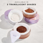 tarte creaseless setting powder – Loose Face Powder, Lightweight Oil-Absorbing Formula for Longwear Finish, Vegan & Cruelty Free