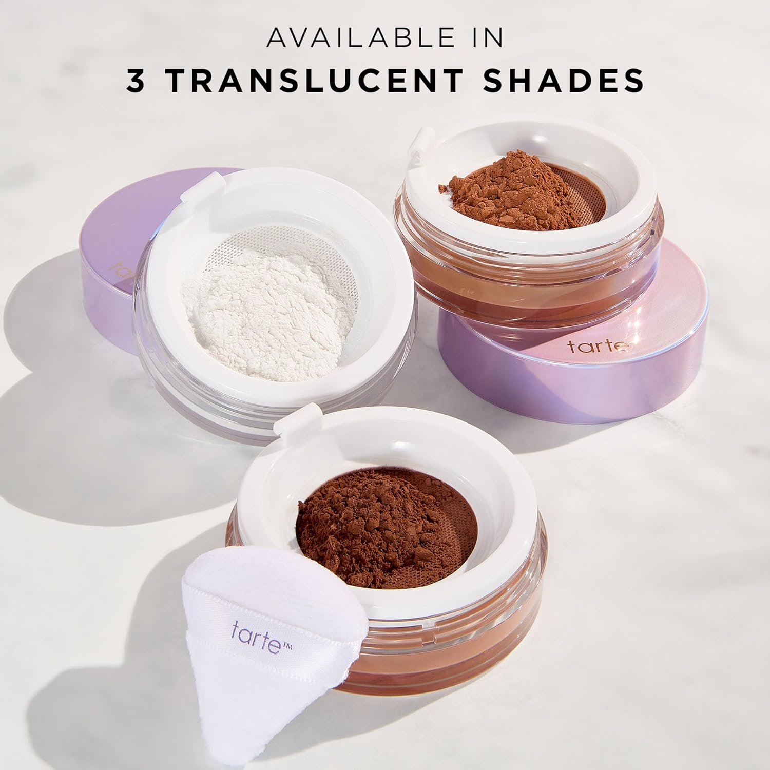 tarte creaseless setting powder – Loose Face Powder, Lightweight Oil-Absorbing Formula for Longwear Finish, Vegan & Cruelty Free
