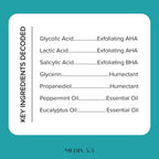 Medix 5.5 Glycolic Acid + Lactic Acid Exfoliating Body Wash Gel | Kp Bump Eraser | Aha Exfoliant Skin Care Body Cleanser | Keratosis Pilaris & Acne | Anti Aging Aha Foaming Body & Face Wash, 15 Fl Oz