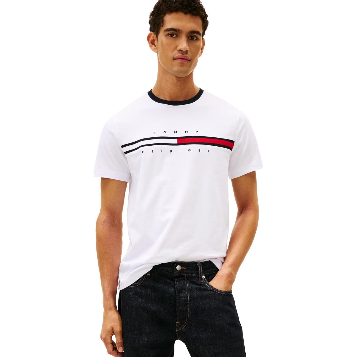 Tommy Hilfiger Mens Short Sleeve Tino T-Shirt