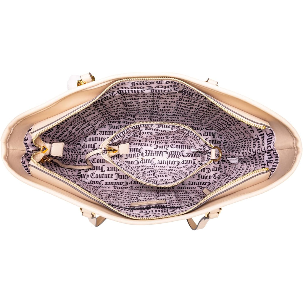 Juicy Couture Women'S Hey Queen Tote Bag, Stylish & Versatile Designer Purse For Everyday Wear