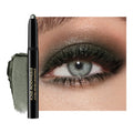 Chifure Eyeshadow Stick, Shimmer And Matte Cream Eye Shadow Brightener Sticks Eyeliner Pencil Crayon, Waterproof Long Lasting Eye Highlighter Stick Makeup,0.056 Oz(#4-Bottle Green)