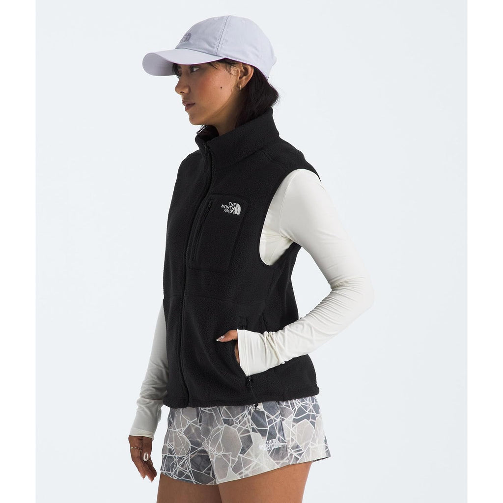 The North Face Women'S Yumiori Vest | Lightweight Fleece Zip Up With Stretch Binding, Internal Cinch Cord & Zip Pockets