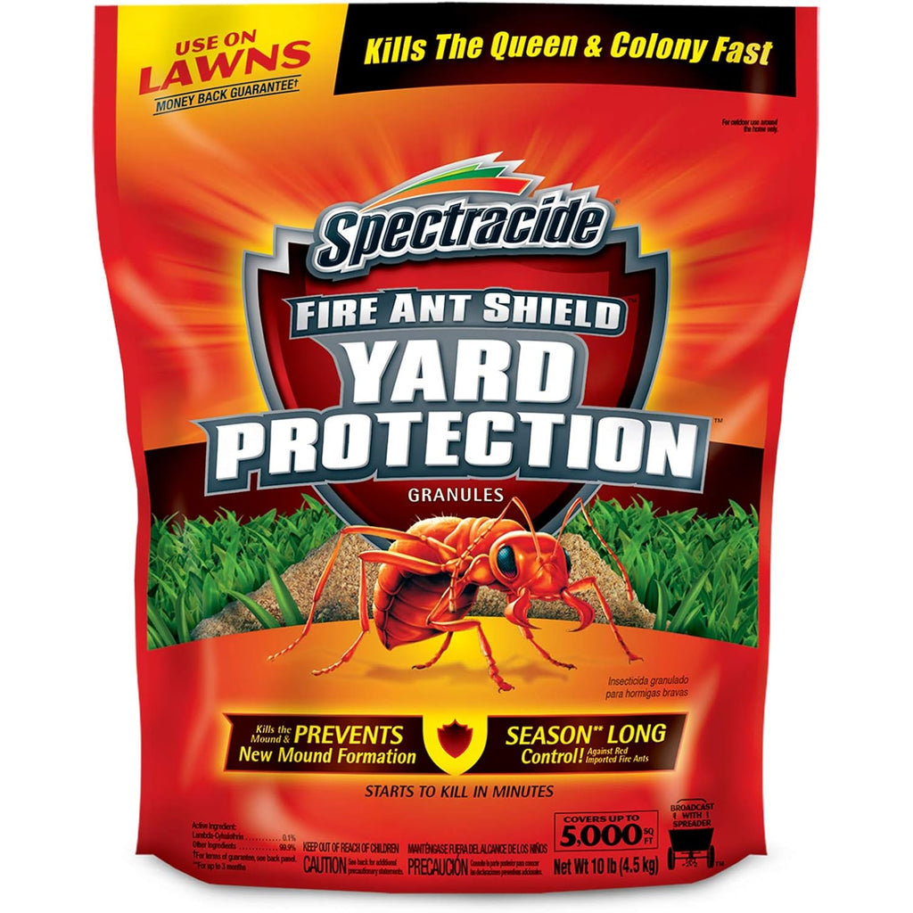 Spectracide Fire Ant Shield Yard Protection Granules 10 Pounds