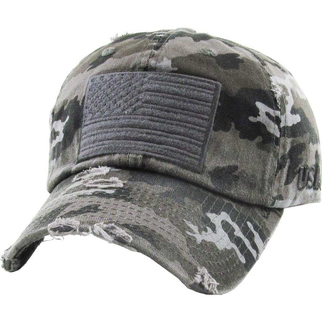 KBETHOS Flag USA America Military Thin Blue Line Thin Red Line Vintage Distressed Baseball Cap Dad Hat Unisex Adjustable… Black Camouflage Tactical Operator Classic