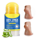 60% Urea Cream Stick with 2% Salicylic Acid, Maximum Strength Urea Foot Cream for Dry Cracked Heels, Callus Remover, Rapidly Softens the Hardest, Thickest Skin. Visible Smoothness in Days, Non-Greasy