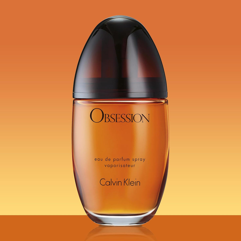 Calvin Klein Obsession Eau De Parfum For Women 3Pc Gift Set ($163 Value)– 3.3 Oz Edp, 3.3 Oz Body Lotion, 0.5 Oz Edp – Mandarin, Bergamot, Jasmine & Patchouli – Long Lasting Fragrance