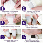 For Good Sleep Foot Pads - Lavender & Chamomile Infused Premium Foot Care, Soothing Nighttime Aromatherapy Ritual (20 Pcs)
