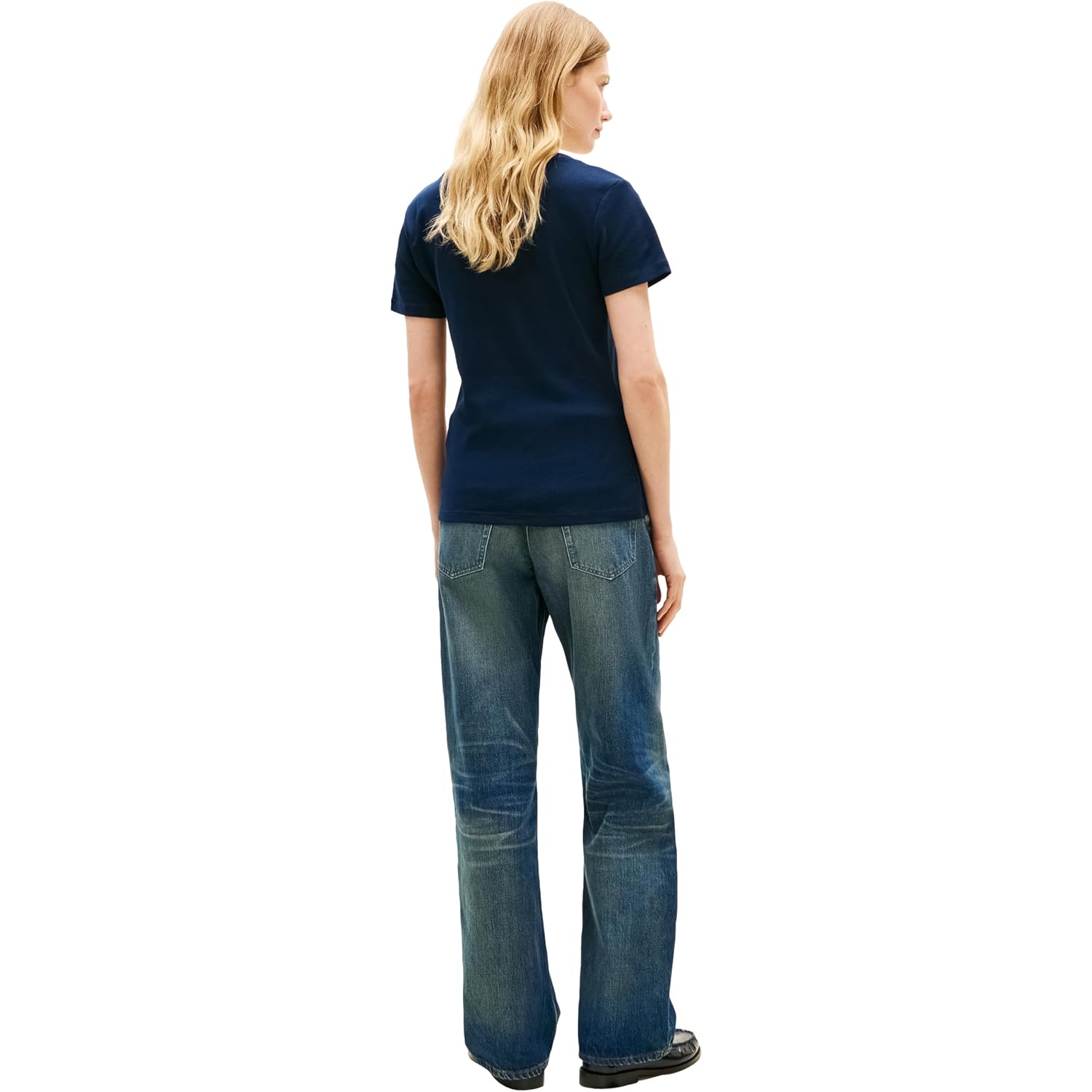 Tommy Hilfiger Women's Basic Short Sleeve Cotton V-Neck T-Shirt
