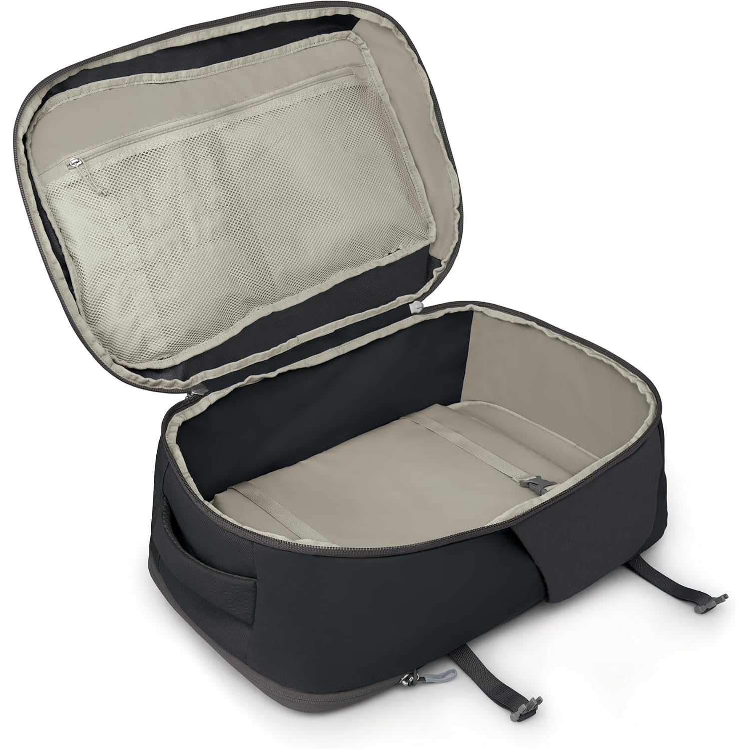 Osprey Daylite 44L Carry-On Travel Pack - Lightweight, Durable Backpack With Streamlined Design - Versatile, Spacious Bag For Weekend Trips Or Business, Black