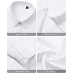 Button Down Shirts for Women Wrinkle Free Dress Shirt Classic Fit Long Sleeve Casual Business Blouse Work