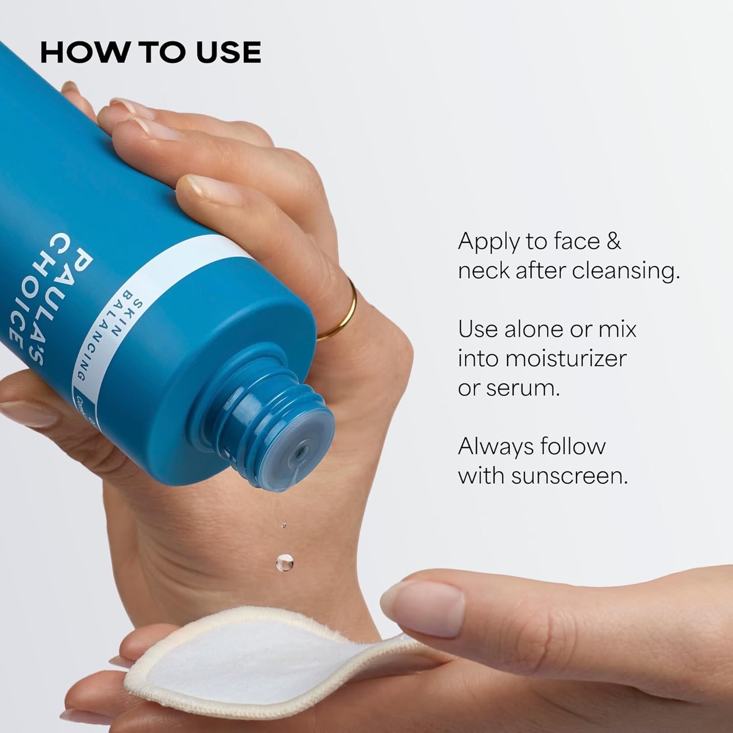 Paula's Choice SKIN BALANCING Pore-Reducing Face Toner with Niacinamide, for Oily Skin & Combination, Minimizes Large Pores, Controls Oil & Shine, Hydrates & Replenishes, Fragrance-Free