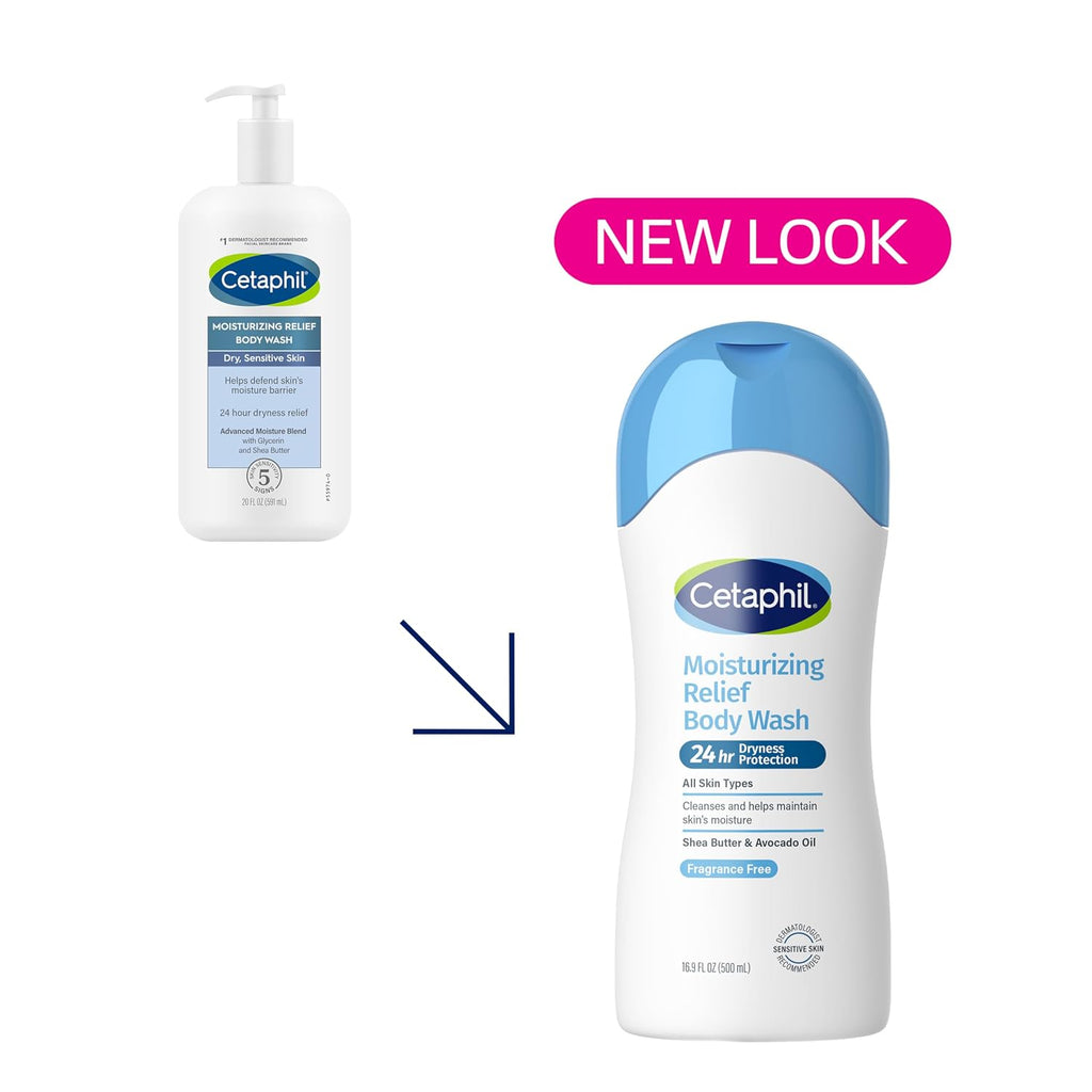 Cetaphil Moisturizing Body Wash 16.9 Floz