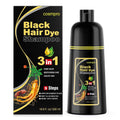 Cosmpro Black Hair Dye Shampoo 3 In 1 For Women/Men For Gray Coverage Instant Hair Color Shampoo Semi Permanent Champu Para Cana