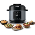 Ninja Hyperheat 9-In-1 Electric Pressure Cooker | 6.5 Qt Multi Cooker With Sear/Sauté, Slow Cooker, Rice Cooker, Sous Vide | 1200W | Fast Cooking, Pfas-Free Pot | Stone Purple | Pc201Sp