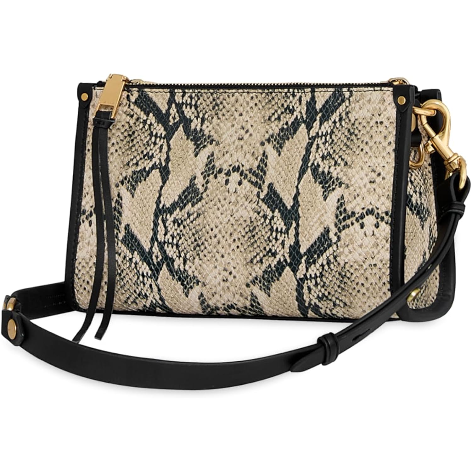Rebecca Minkoff M.A.B. Small Crossbody Bag For Women, Small Crossbody Purse For Everyday Essentials, With Detachable Crossbody Strap And Zip Closure