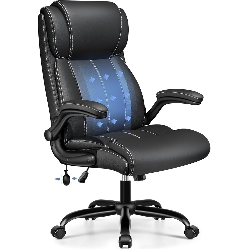 Ergonomic Office Chair, Desk Chair With Adjustable Lumbar Support