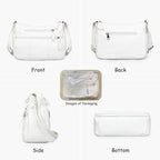 Volganik Rock Purses For Women Soft Pu Leather Shoulder Bag Ladies Crossbody Purse And Handbags Lightweight Pocketbook