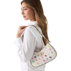Guess Emelie Logo Top Zip Shoulder Bag