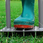 Walensee Manual Lawn Aerator Tool With 15 Iron Spikes, Garden Spike Aerator | Alternative To Aerator Shoes, Patented Grass Aerator Creates Small Holes For Easier Lawn Aeration And Healthier Roots.