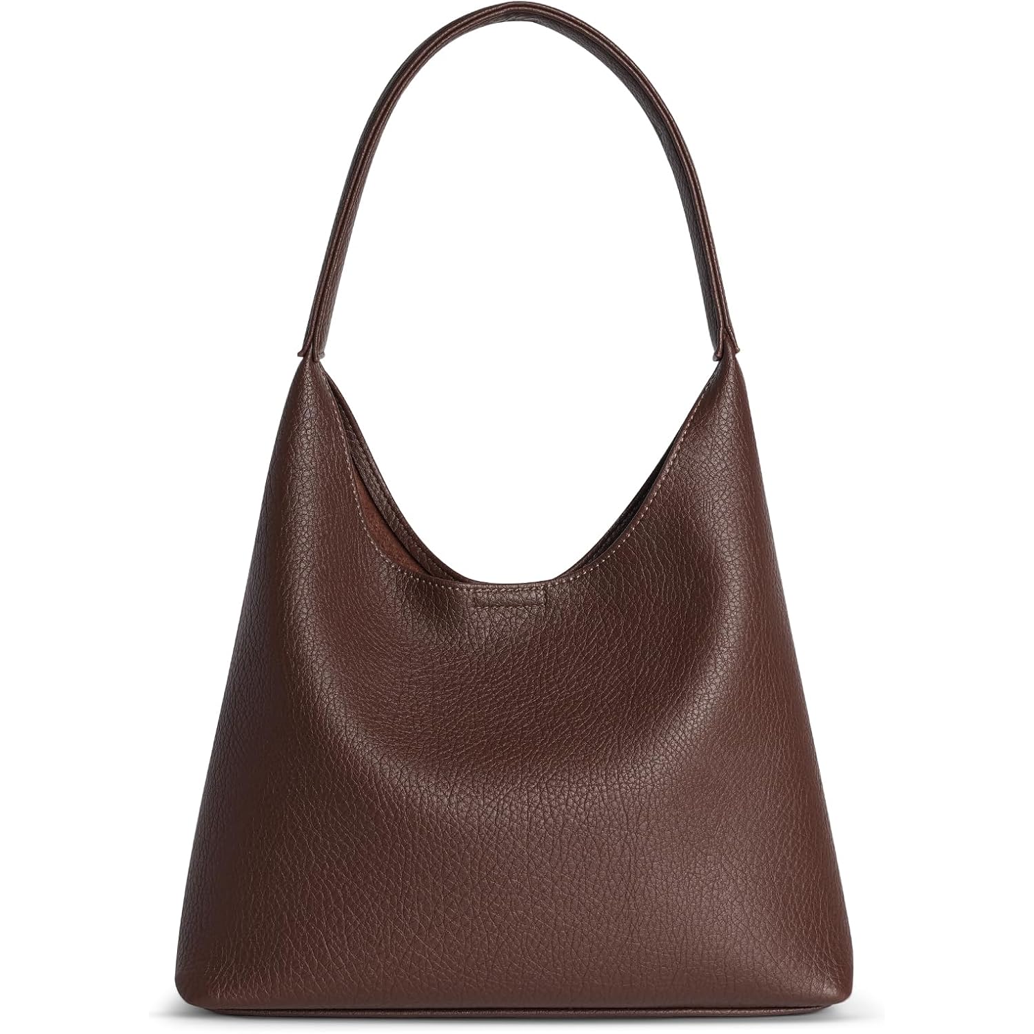 Hobo Bags For Women, Small Slouchy Hobo Purse, Soft Vegan Leather Shoulder Bag Trendy Everyday Tote Handbag, 11'' (28Cm)