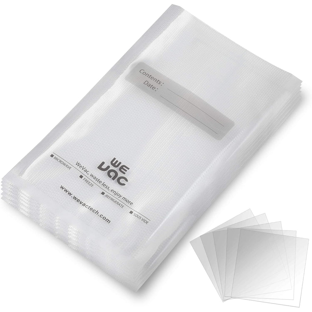 Wevac Vacuum Sealer Bags 100 Gallon 11X16 Inch For Food Saver, Seal A Meal, Weston. Commercial Grade, Bpa Free, Heavy Duty, Great For Vac Storage, Meal Prep And Sous Vide