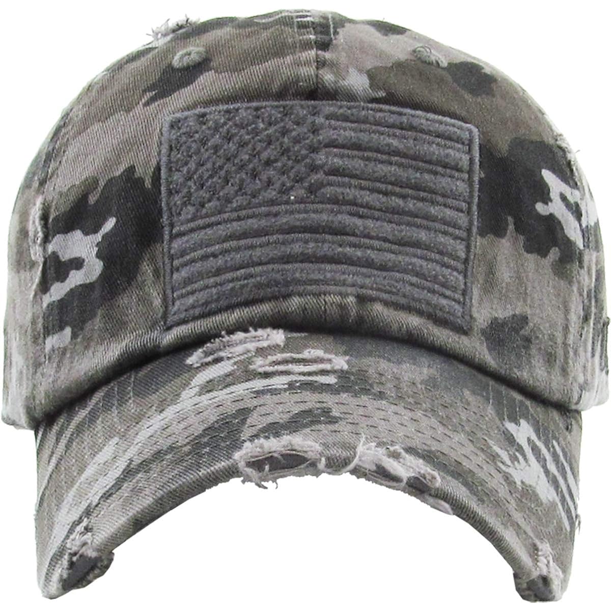 KBETHOS Flag USA America Military Thin Blue Line Thin Red Line Vintage Distressed Baseball Cap Dad Hat Unisex Adjustable… Black Camouflage Tactical Operator Classic