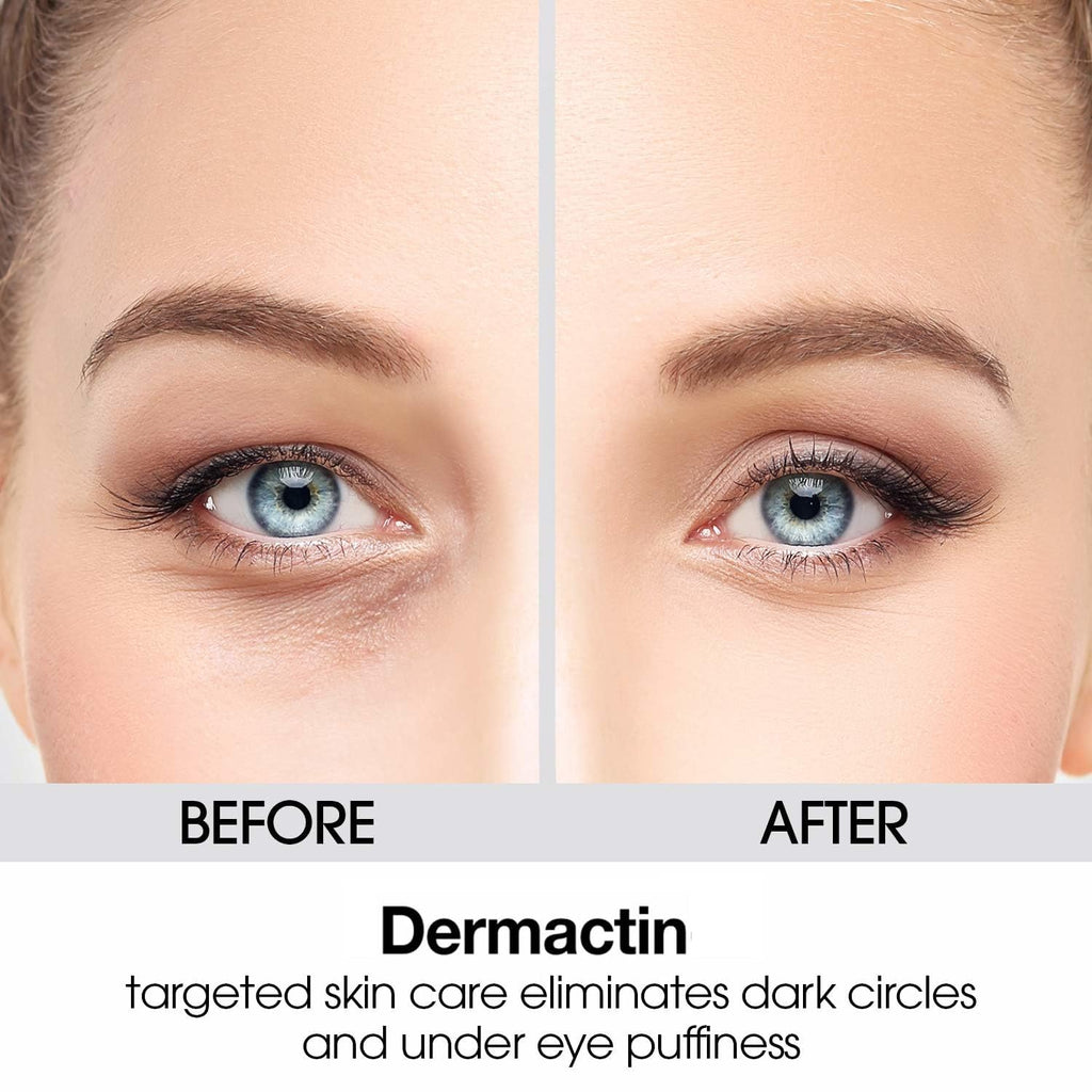 Dermactin Anti-Aging Dark Circles Puffiness Eye Cream 1 Oz.