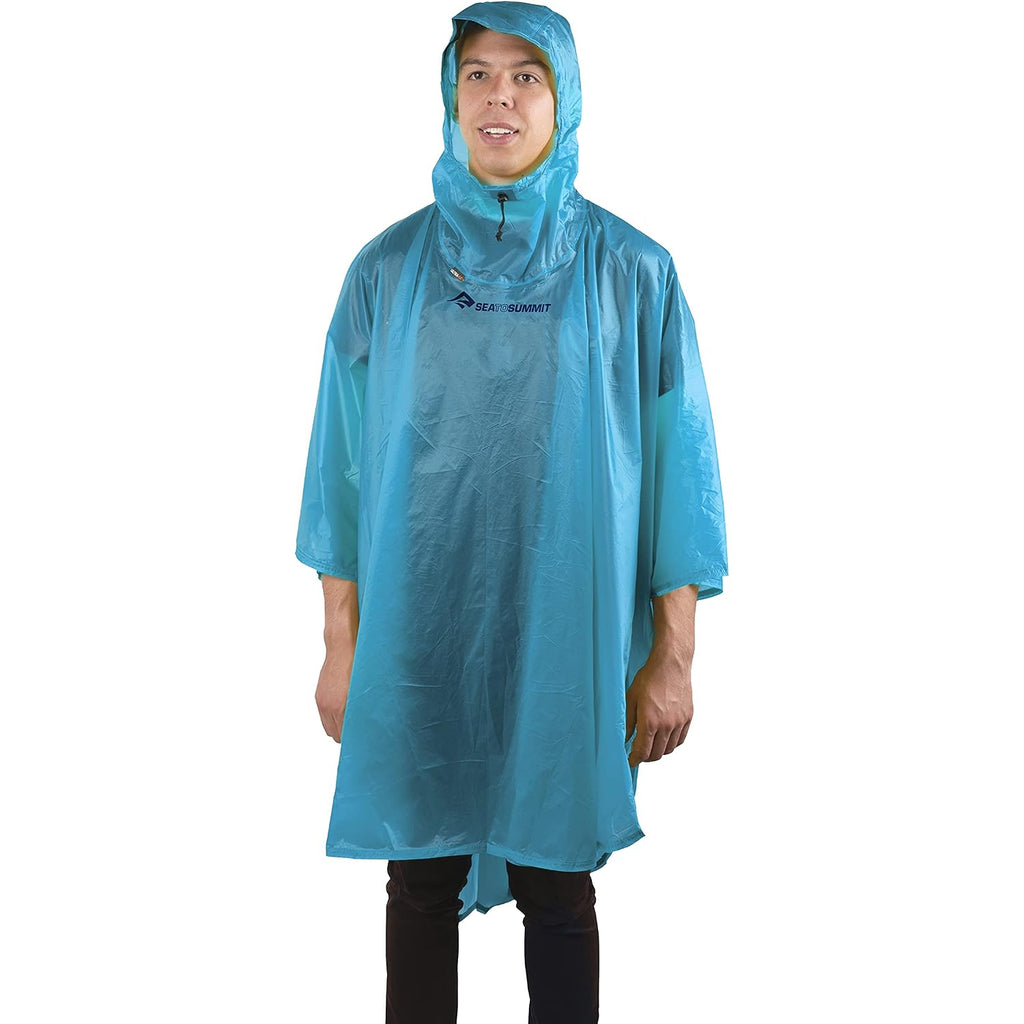 Sea To Summit Ultra-Sil Nano Poncho Raincoat And Pack Cover