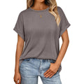 Automet Women'S Oversized Short Sleeve T Shirts Casual Summer Everyday Tops