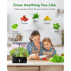 166Pcs Hydroponics Pods Kit Compatible With Aerogarden | 40 Sponges, 40 Baskets, 40 Domes, 40 Pod Labels, 600Ml A&B Nutrients, Tweezer, Grow Anything Supplies For Most Brands
