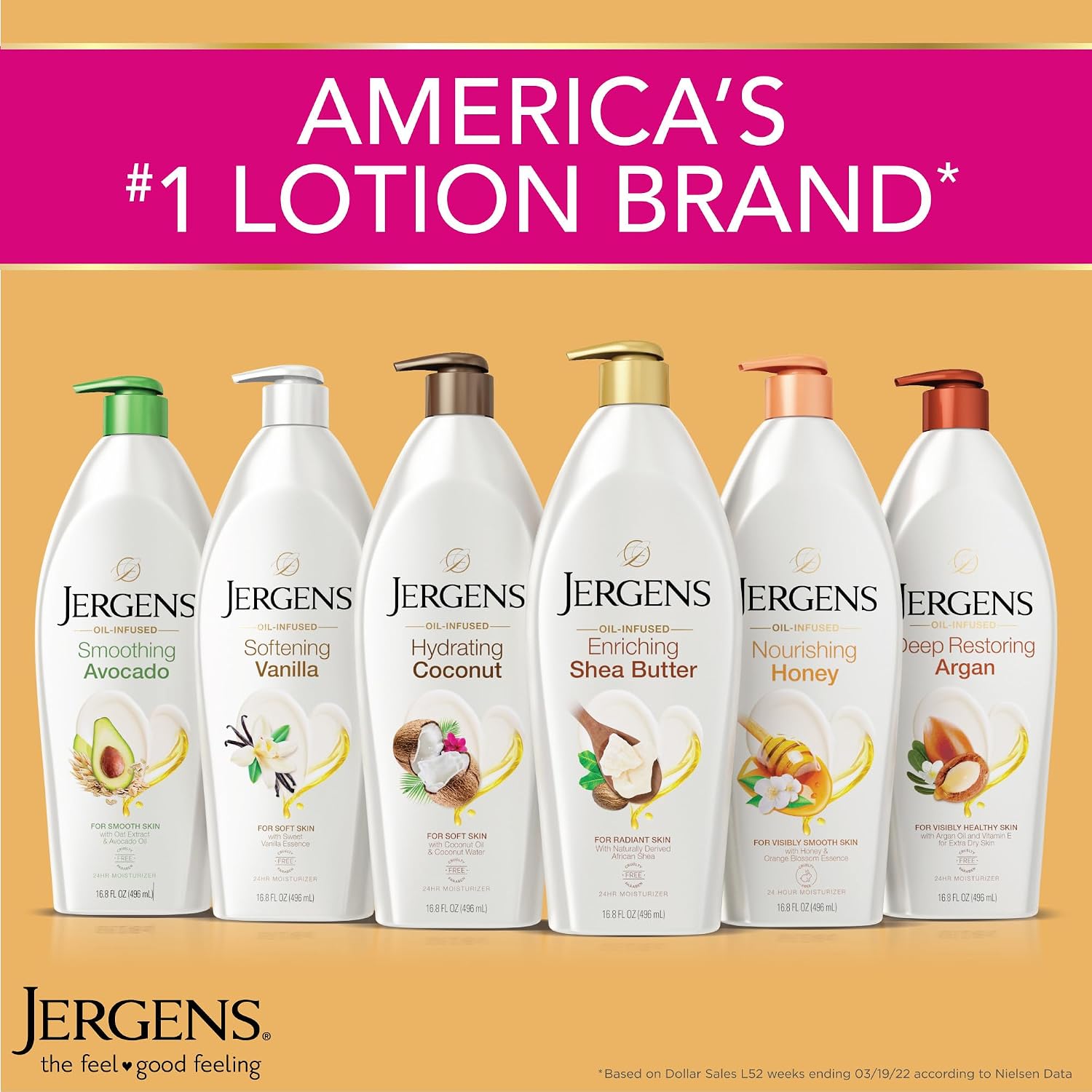Jergens Hydrating Coconut Body Lotion For Dry To Extra Dry Skin, Moisturizer That Instantly Hydrates Skin With Coconut Oil, Dermatologist Tested, 16.8 Oz