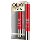 Olay Eye Treatment Eyes Depuffing Eye Roller With Vitamin E Massages To Help Reduce Puffiness And Instantly Awaken Tired-Looking Eyes, 0.2 Fl Oz