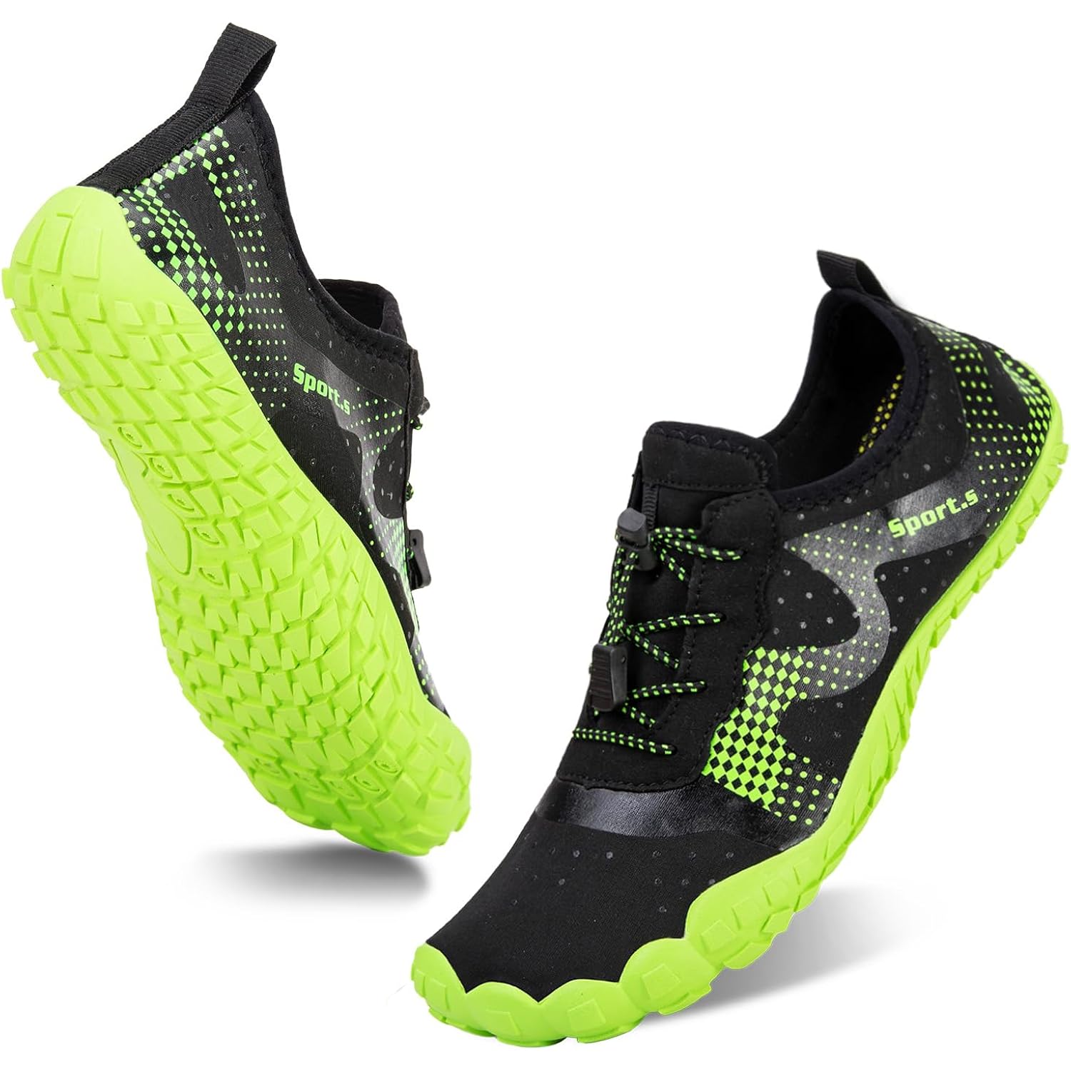 Water Shoes For Men Barefoot Quick-Dry Aqua Sock Outdoor Athletic Sport Shoes For Kayaking, Boating, Hiking, Surfing, Walking
