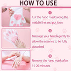 6PCS Hand Masks,Hydrating Hand Masks Moisturizing Gloves Overnight for Dry Cracked Hands,Daily Hand Care Hand Masks Gift Set for Women and Men A
