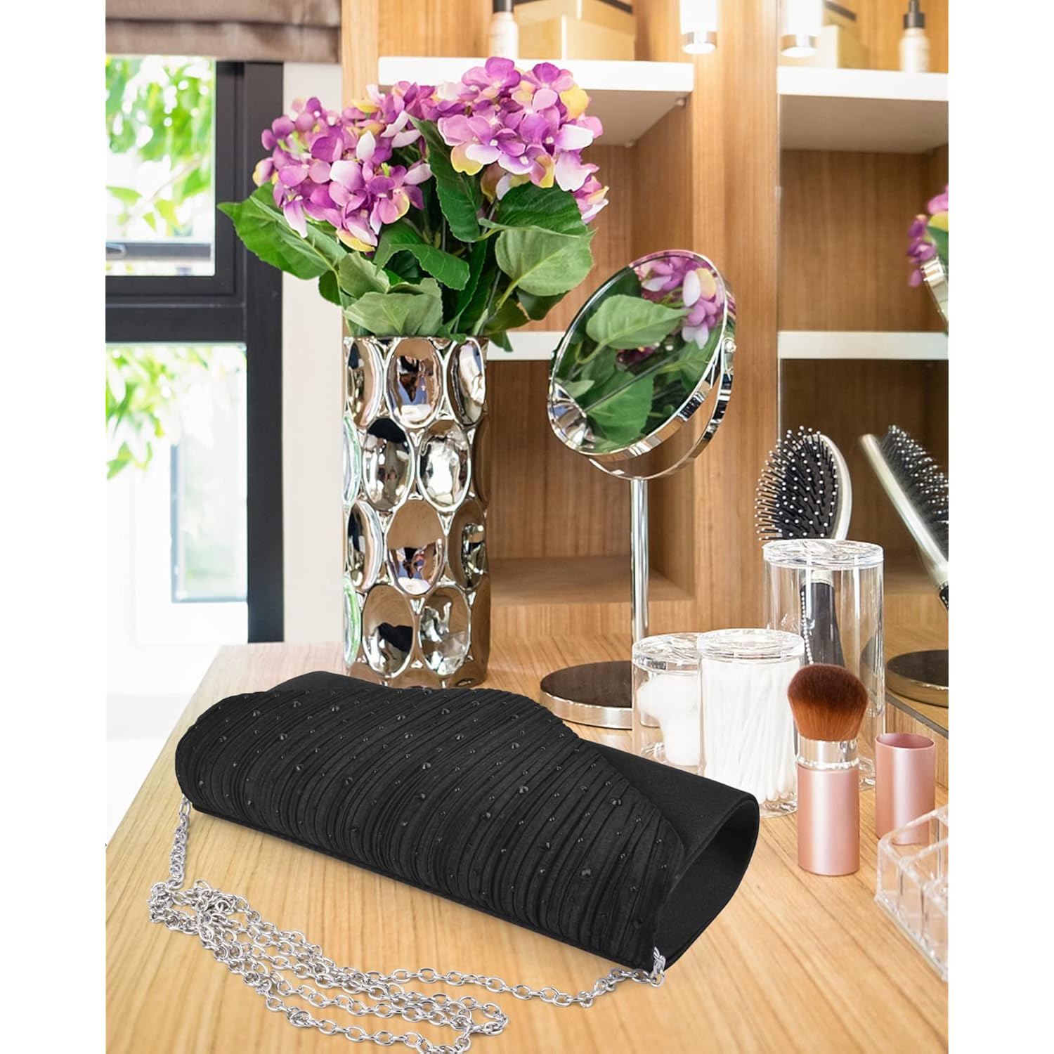 Evening Clutch Purses For Women Handbags For Formal Wedding Party Cocktail Prom Crossbody Shoulder Envelope Bag | For Formal Wedding