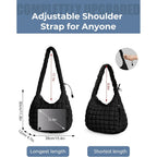 Puffer Quilted Tote Bag for Women